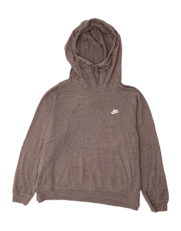 NIKE Pull à capuche pour homme 2XL Gris Coton