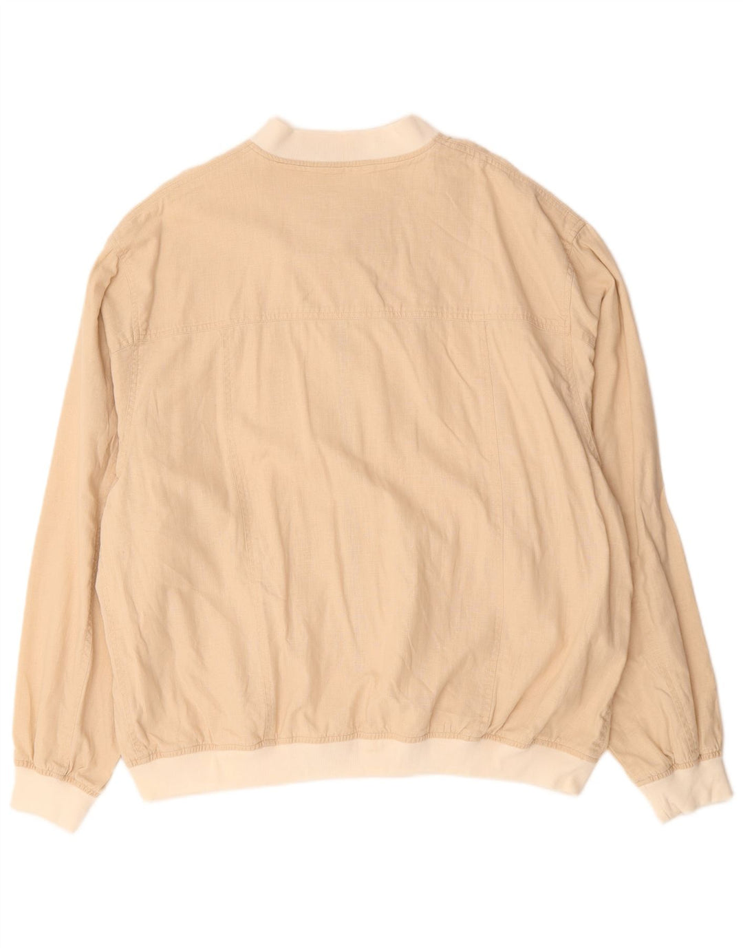 St John's Bay Veste Bomber Homme UK 42 XL Beige