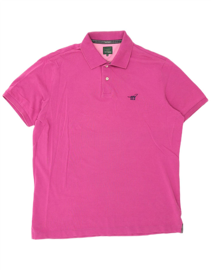 Henry Cottons Polo Homme 2XL Rose