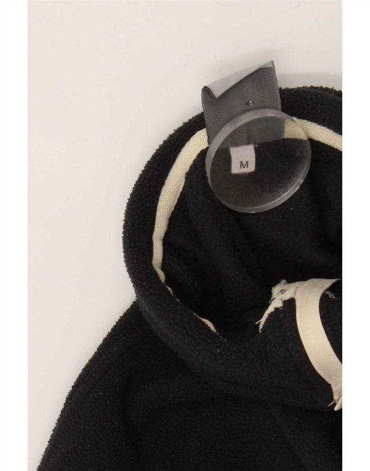 K-Way Pull polaire à col zippé pour homme rayé noir moyen