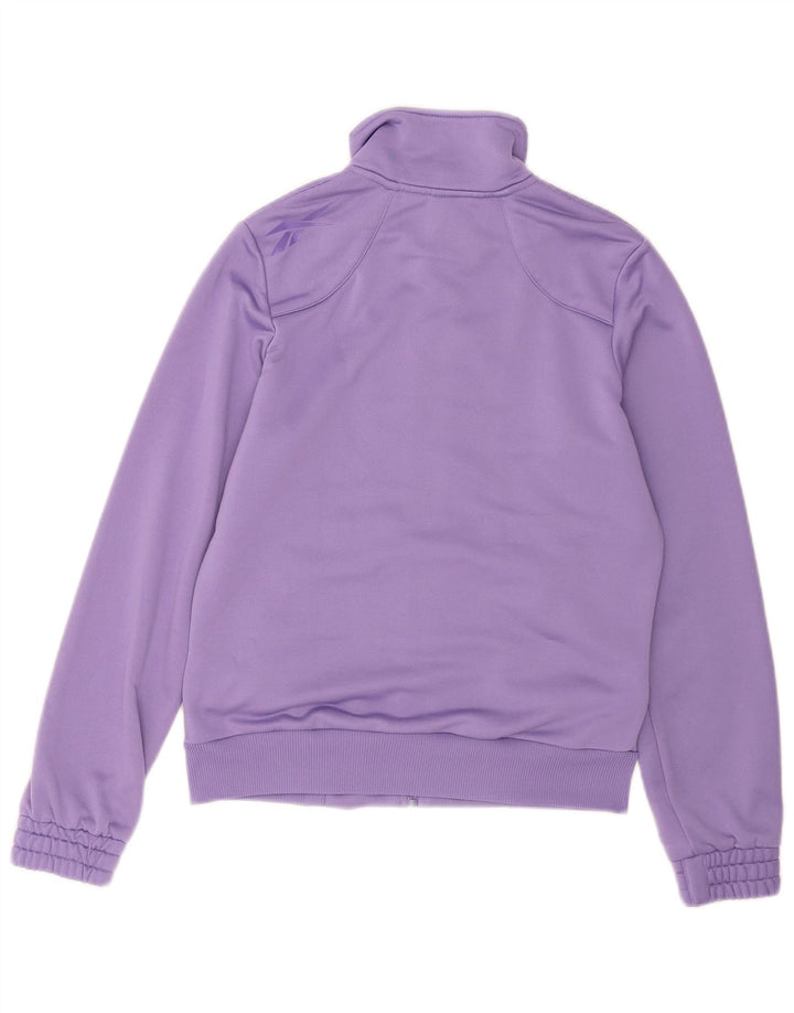 Reebok Veste de survêtement pour femme UK 14 Violet moyen Polyester
