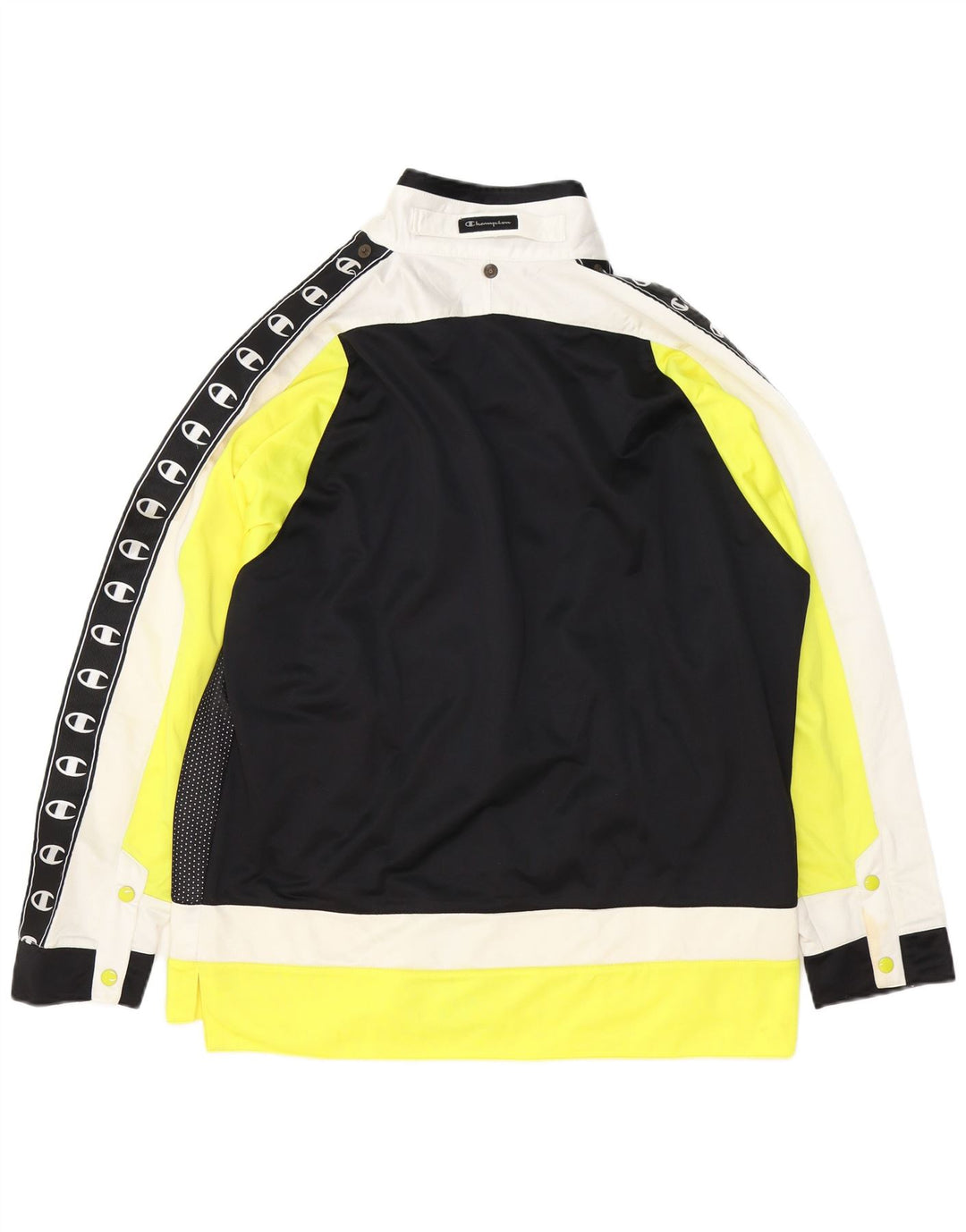 CHAMPION Veste de Survêtement Graphique Homme Petit Noir Colourblock