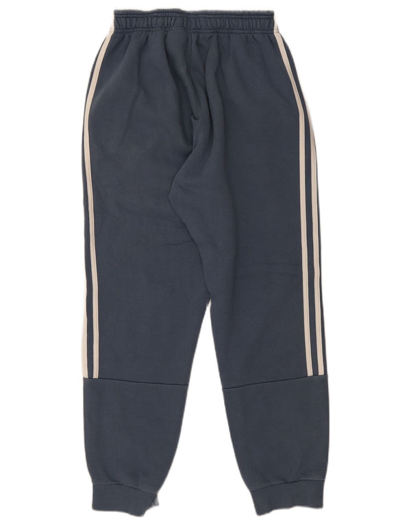 Adidas Pantalon de survêtement pour homme en coton bleu Taille S