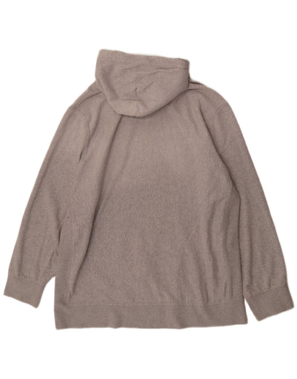 American Eagle Pull à capuche graphique pour homme 2XL Gris Coton