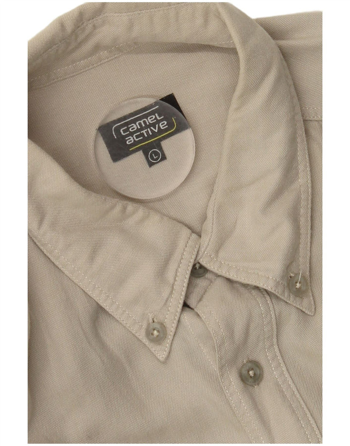 CAMEL ACTIVE Mens Shirt Large Grey