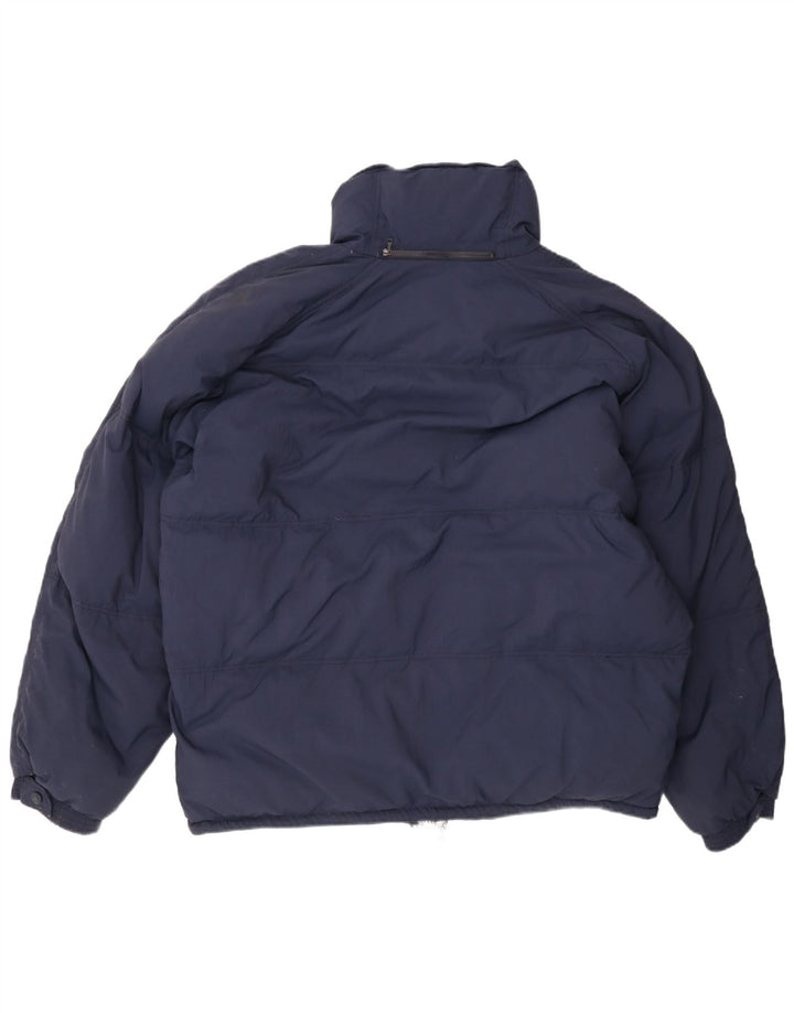 Ellesse Veste de ski à capuche pour homme IT 56 3XL Bleu marine Polyamide