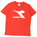 Diadora T-Shirt Graphique Haut Orange Moyen Coton Homme
