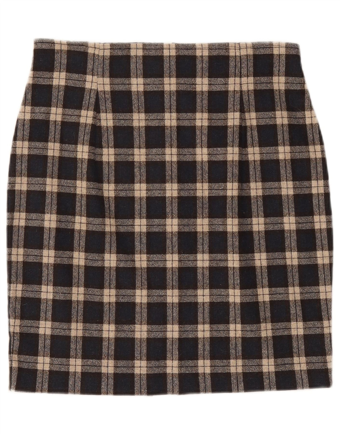 jupe crayon femme vintage W30 Medium Black Check