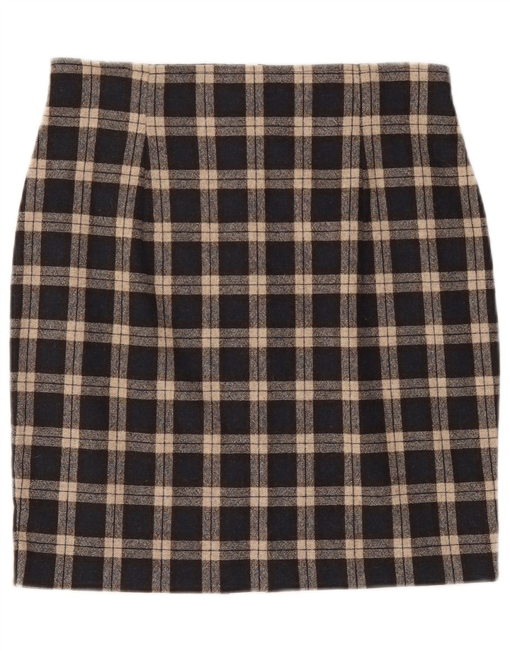 jupe crayon femme vintage W30 Medium Black Check