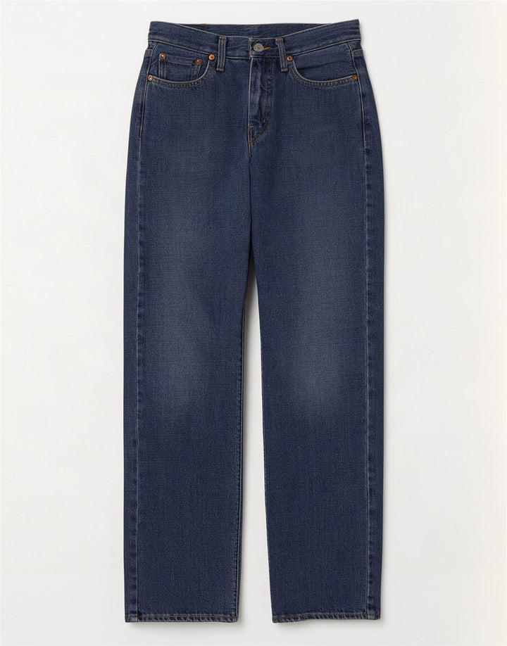Replay Jean Droit Femme W27 L32 Bleu Coton