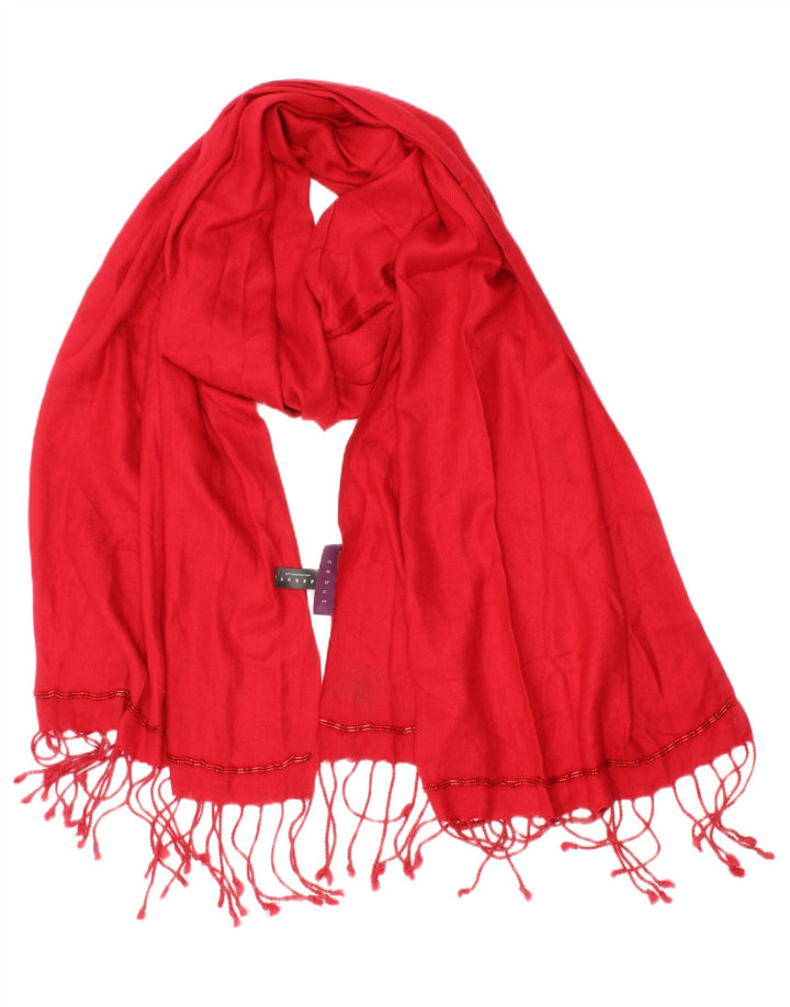 Debut Écharpe Rectangulaire Femme Taille Unique Rouge Viscose