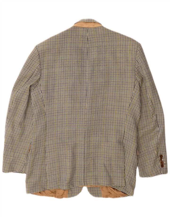 Hugo Boss Veste blazer à 2 boutons pour homme EU 52 XL pied-de-poule multicolore