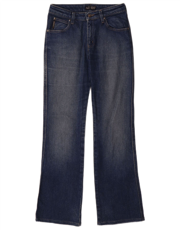 Armani Jeans Bootcut Femme W27 L29 Bleu Coton