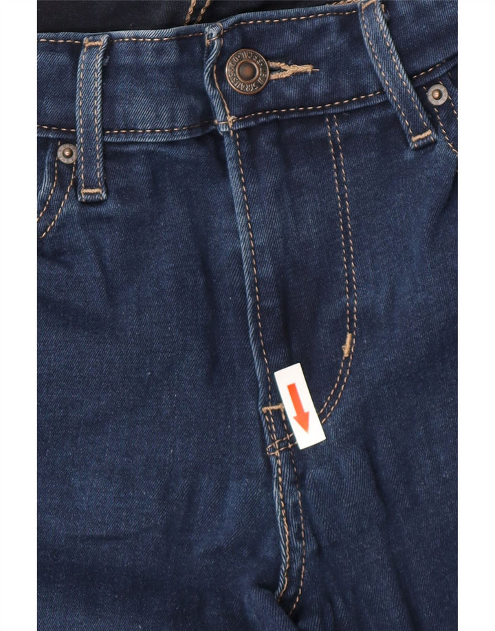 LEVI'S Jean Skinny 711 Femme W28 L30 Bleu Marine Coton