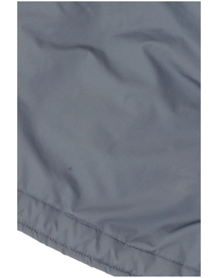 Ellesse Veste Anorak à capuche pour homme UK 38 Gris moyen Polyester colour block