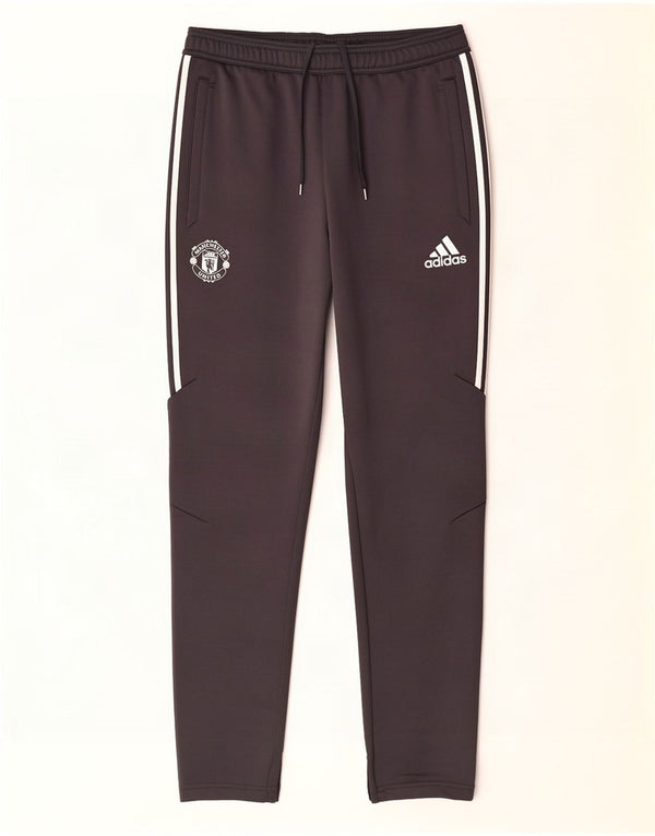 Adidas Pantalon de survêtement Manchester United pour homme Large Gris Polyester