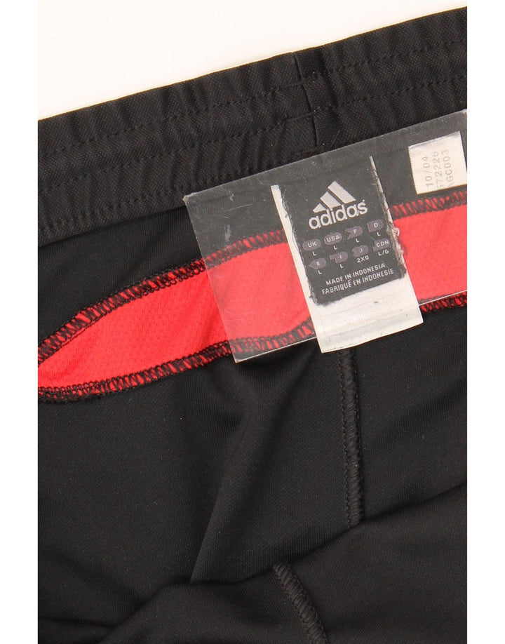 Adidas Short de sport pour homme Large Noir Polyester