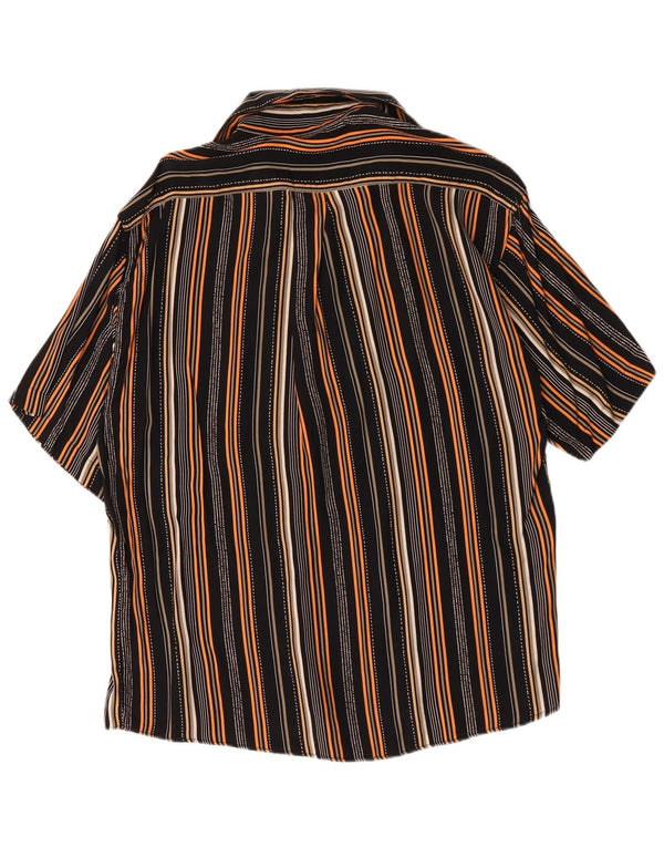 Tipo' S Chemise À Manches Courtes Homme Medium Multicolore Rayé Viscose