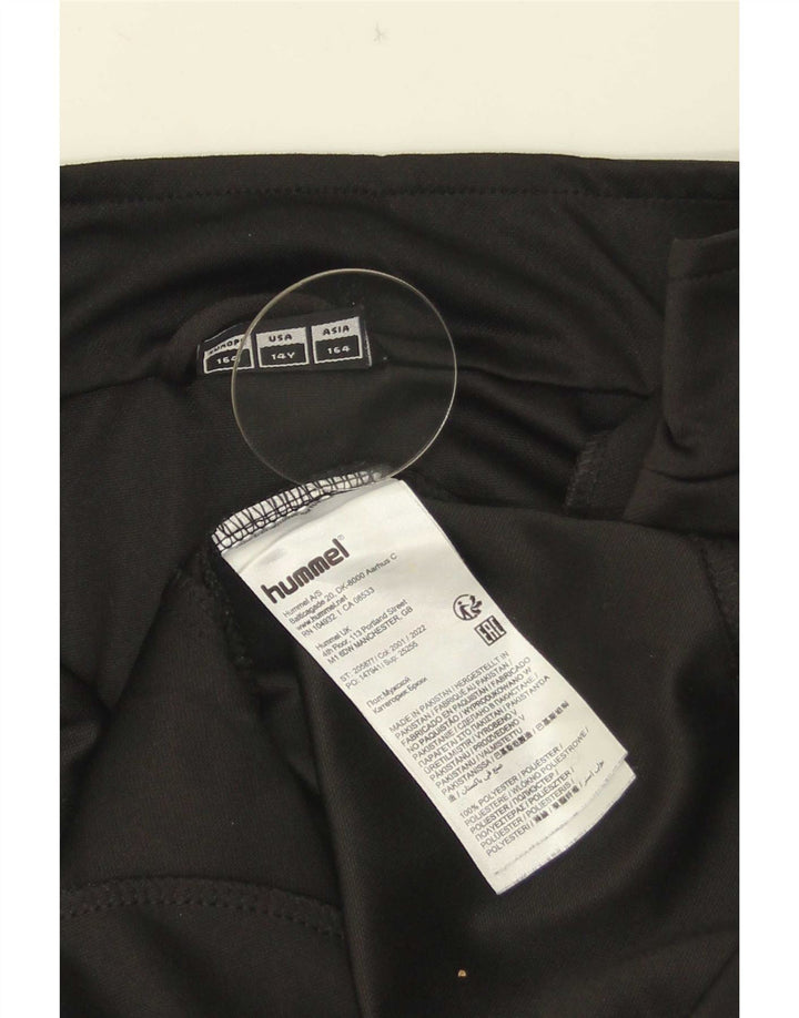 Hummel Veste de Survêtement Graphique Garçon 13-14 ans Noir Géométrique
