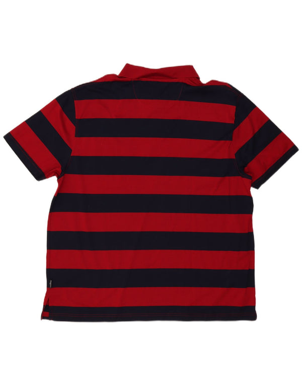 Carlo Gaggioni Polo Homme 3XL Rouge Rayé