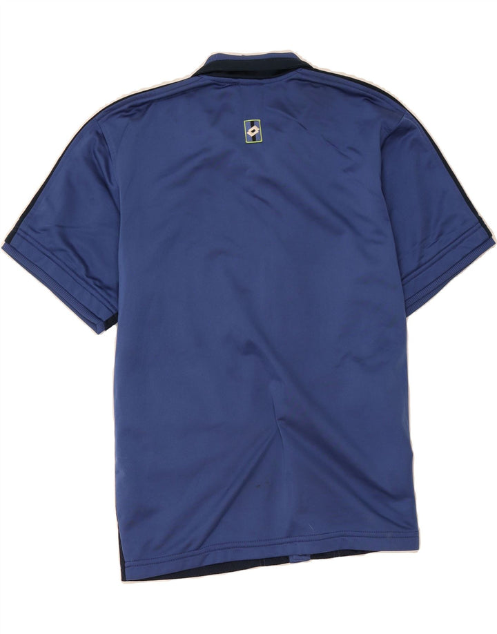 LOTTO Boys Jersey Top 15-16 Years 3XL Navy Blue Polyester Vintage Lotto and Second-Hand Lotto from Messina Hembry 
