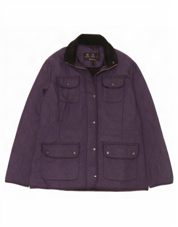 Barbour Veste matelassée pour femme UK 16 Large Bleu marine