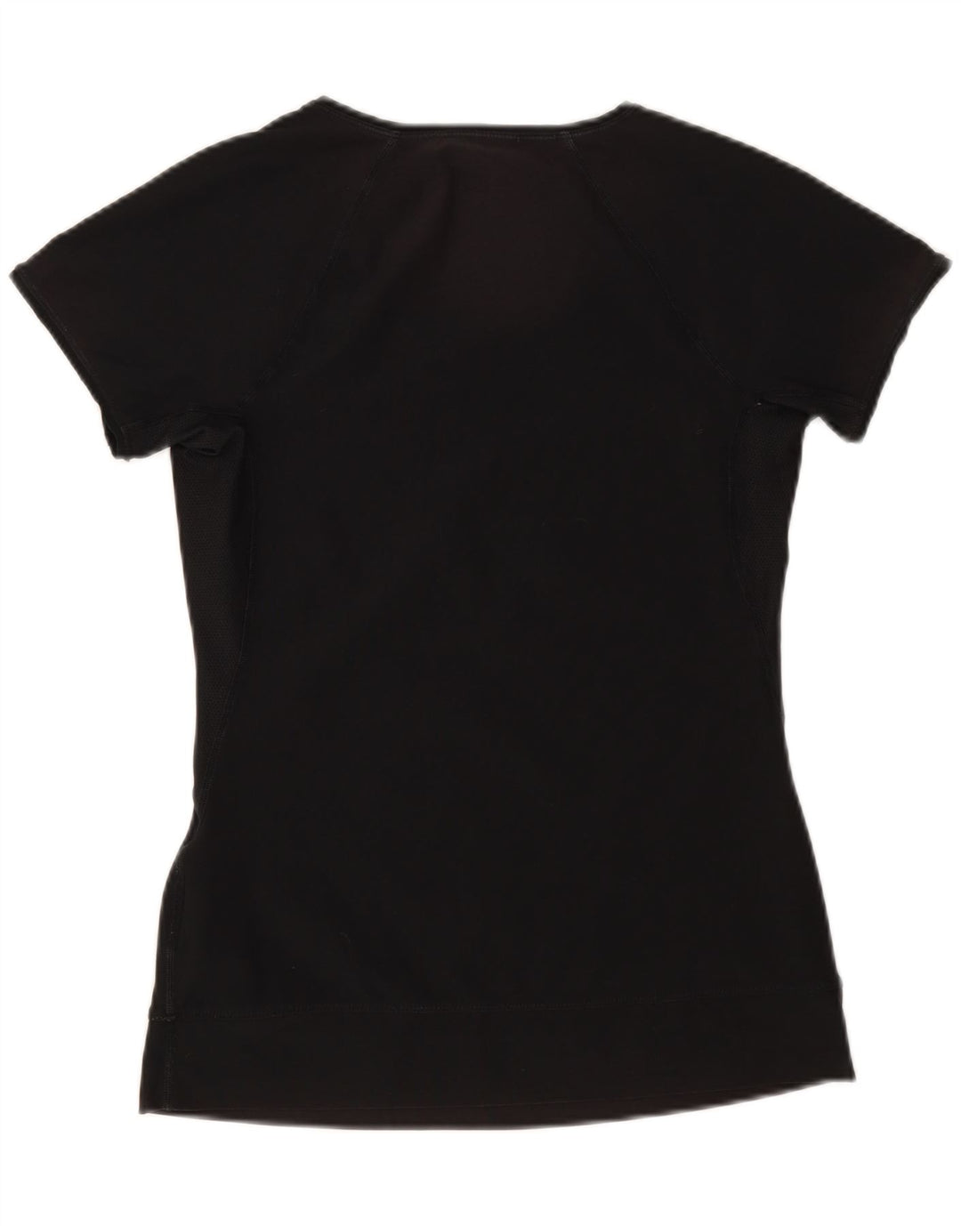 Nike T-shirt Dri Fit pour femme UK 12/14 Noir moyen Polyester