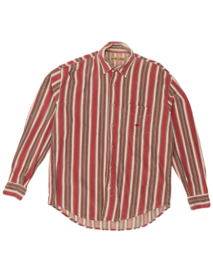 El Charro Chemise Flanelle Homme Coton Rayé Multicolore Moyen