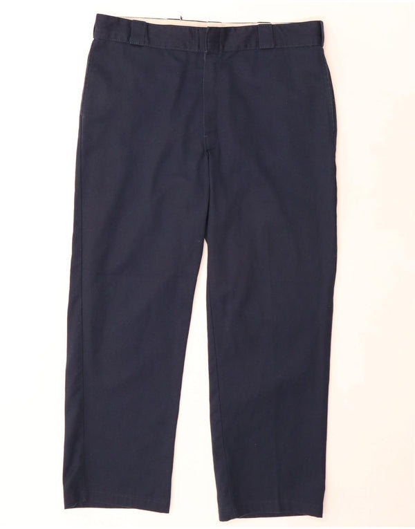 Dickies Mens 874 Original Fit Straight Chino Trousers W38 L30 Navy Blue