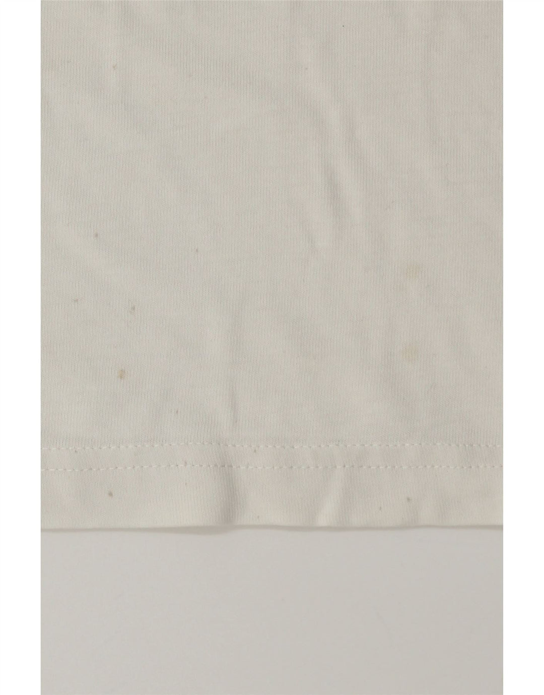 ADIDAS T-Shirt Graphique Homme Blanc Moyen Coton