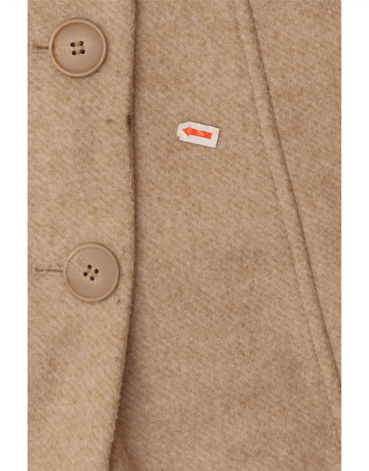 Oasis Pardessus Femme UK 6 XS Beige Polyester