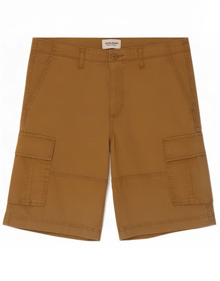 Jack & Jones Short Cargo Homme Moyen W32 Beige