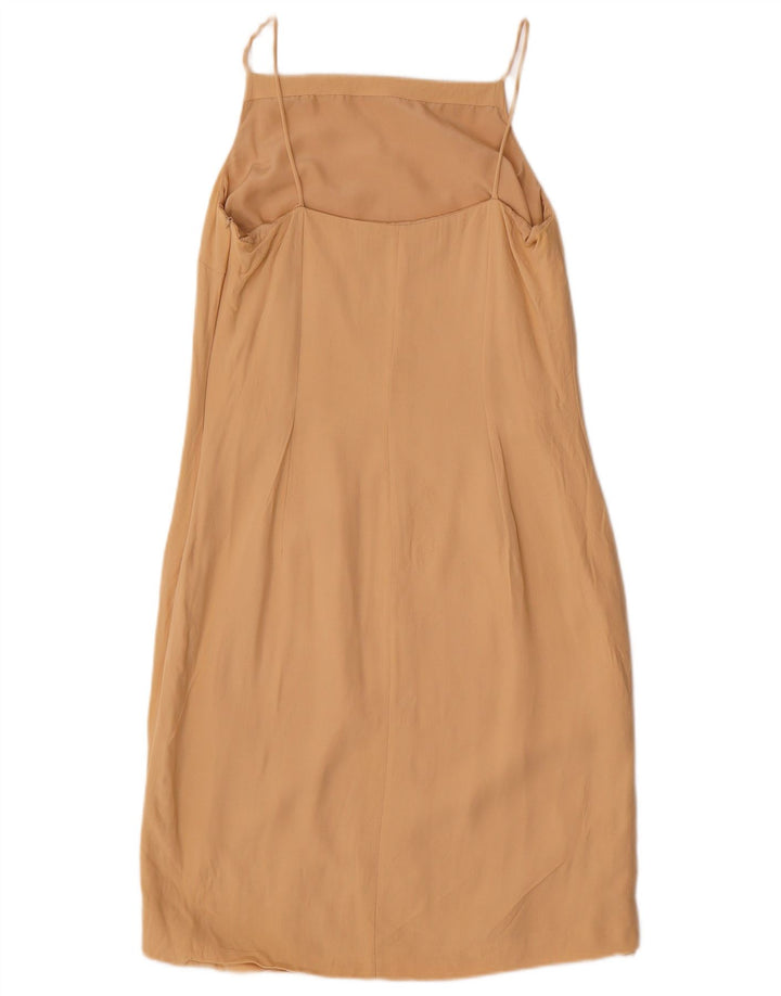 Marella Robe Slip Femme UK 12 Viscose Beige Moyen