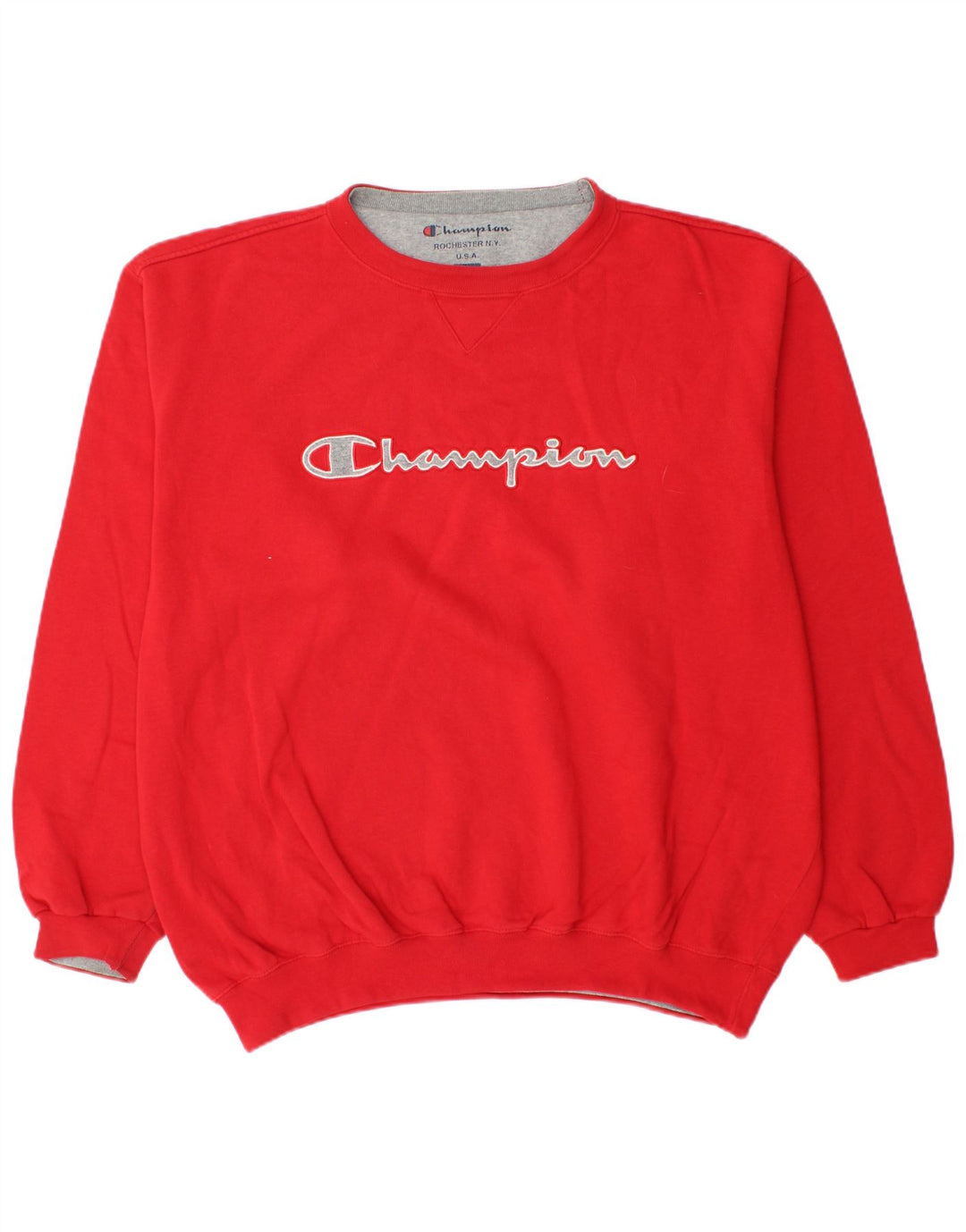 CHAMPION Sweat-Shirt Graphique Homme XL Rouge