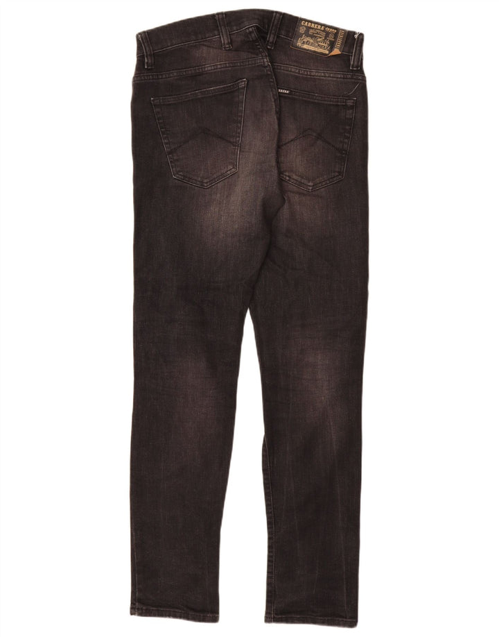 Carrera Jean slim vieilli W31 L32 pour homme en coton gris