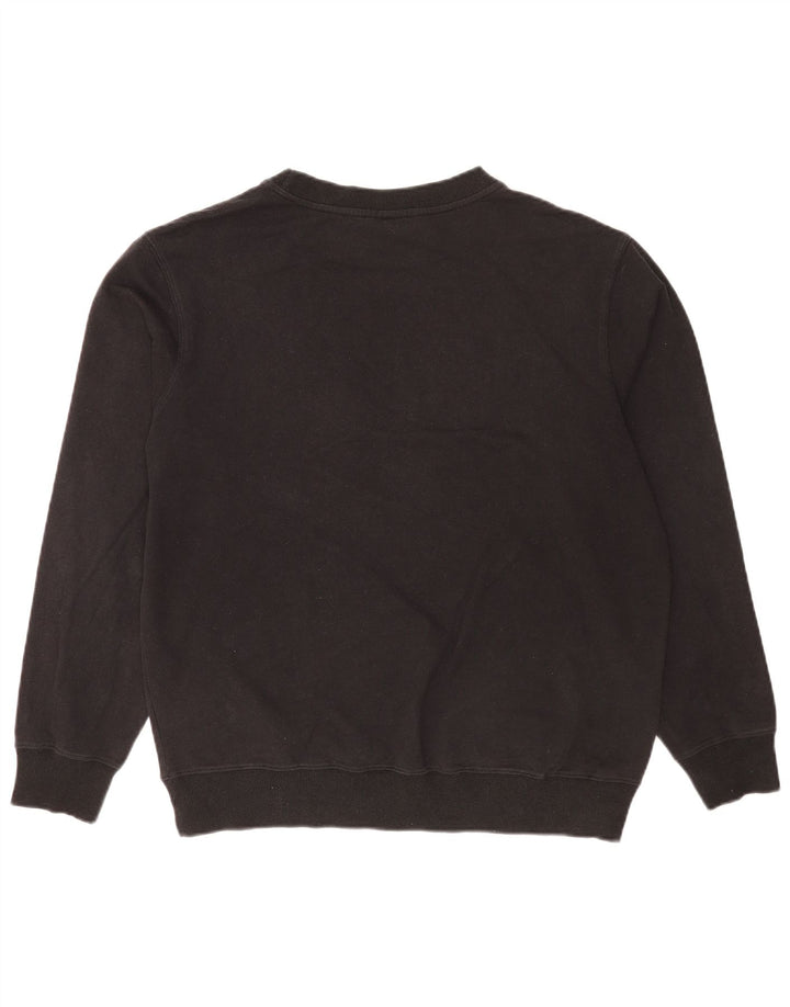 Fila Sweat-shirt graphique pour hommes, grand, noir, coton