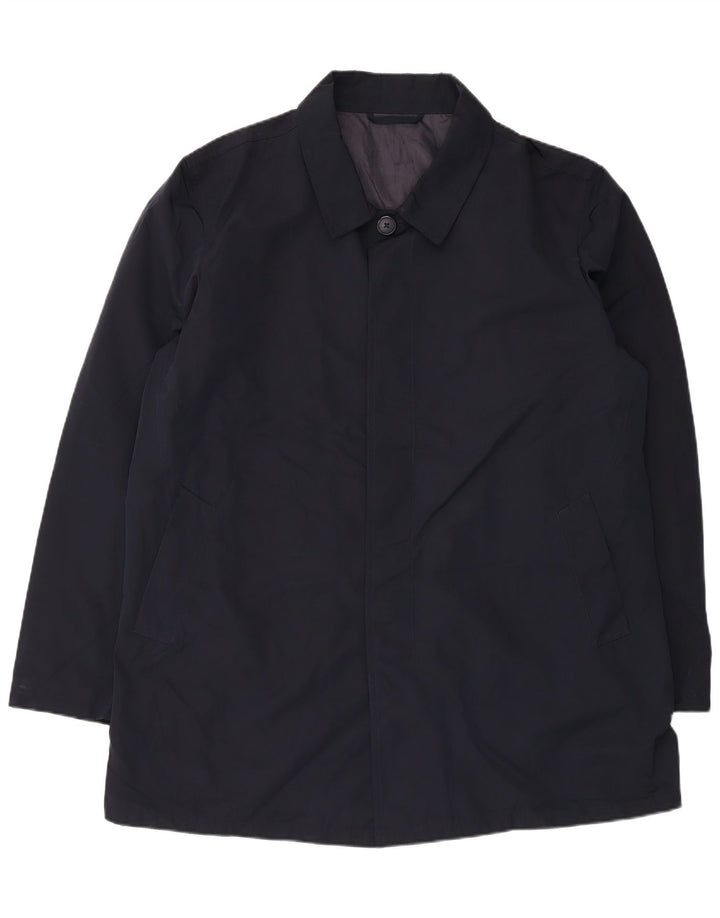 Marks & Spencer Manteau Homme UK 44 2XL Bleu Marine Polyester