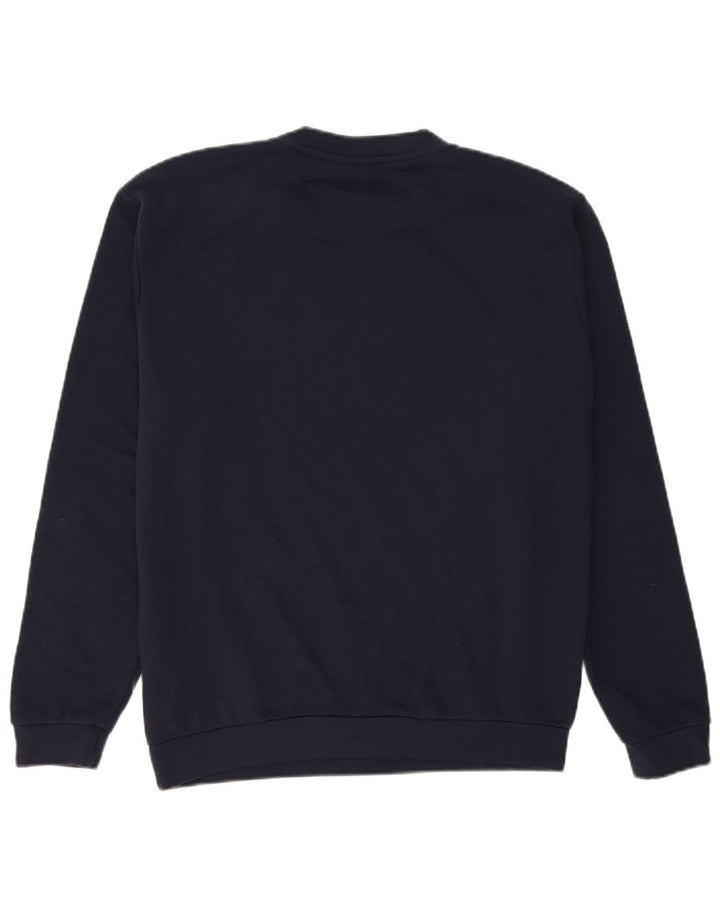 Sergio Tacchini Sweat-Shirt Homme Grand Bleu Marine Coton
