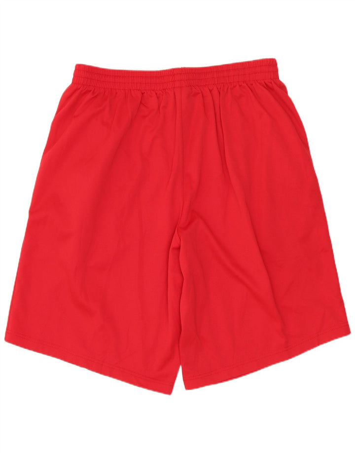 ASICS Short de Sport Homme Rouge Moyen Polyester