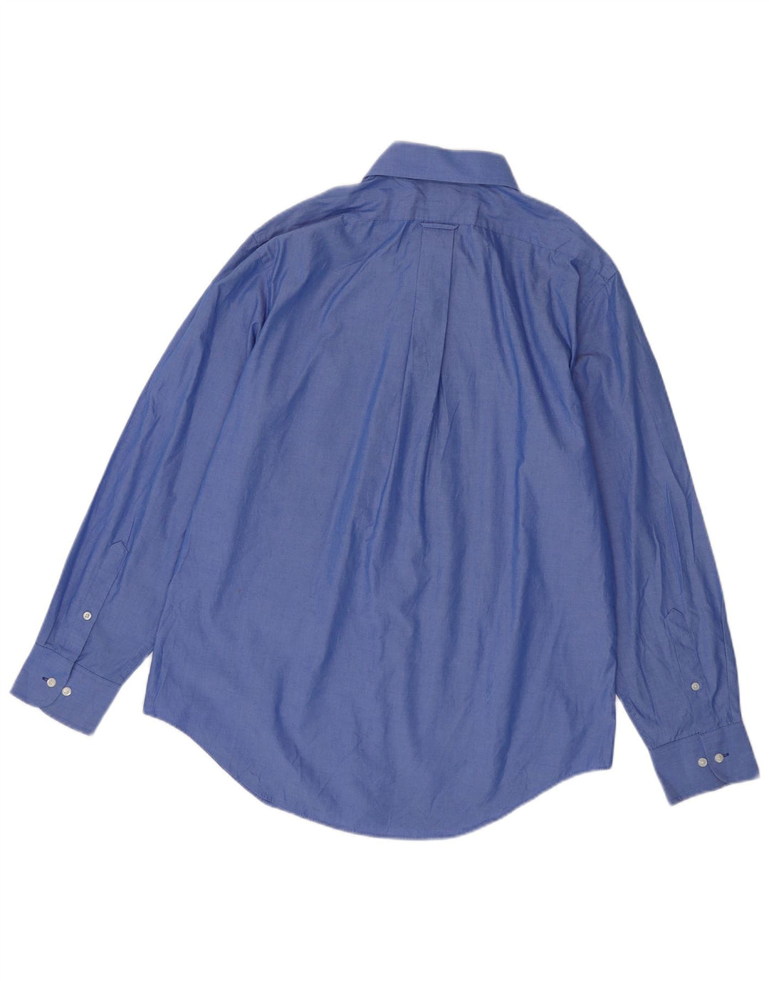 Izod Chemise facile d’entretien pour hommes Taille 16 1/2 Grand coton bleu