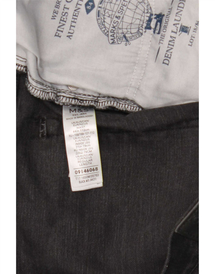 Marks & Spencer Jean droit homme W44 L31 coton noir