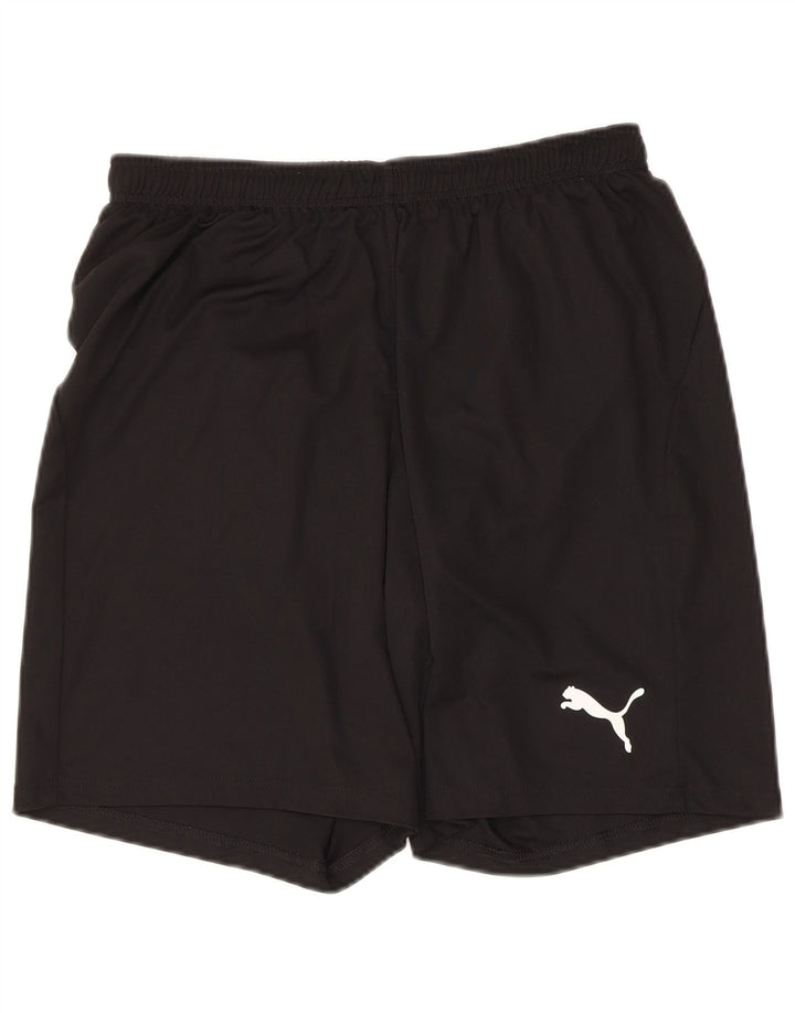 Puma Short de Sport Homme Noir Moyen Polyester