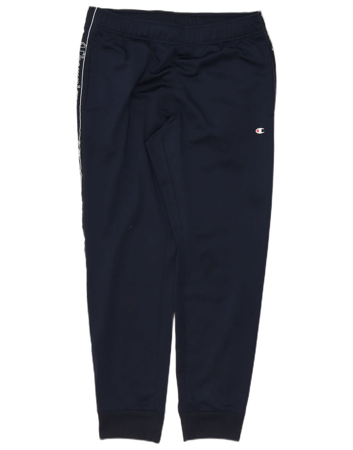 Champion Pantalon De Survêtement Graphique Joggers Homme Bleu Marine Moyen