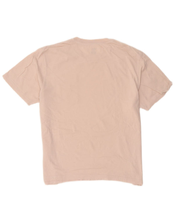 Vans T-Shirt Homme Haut Large Rose Coton