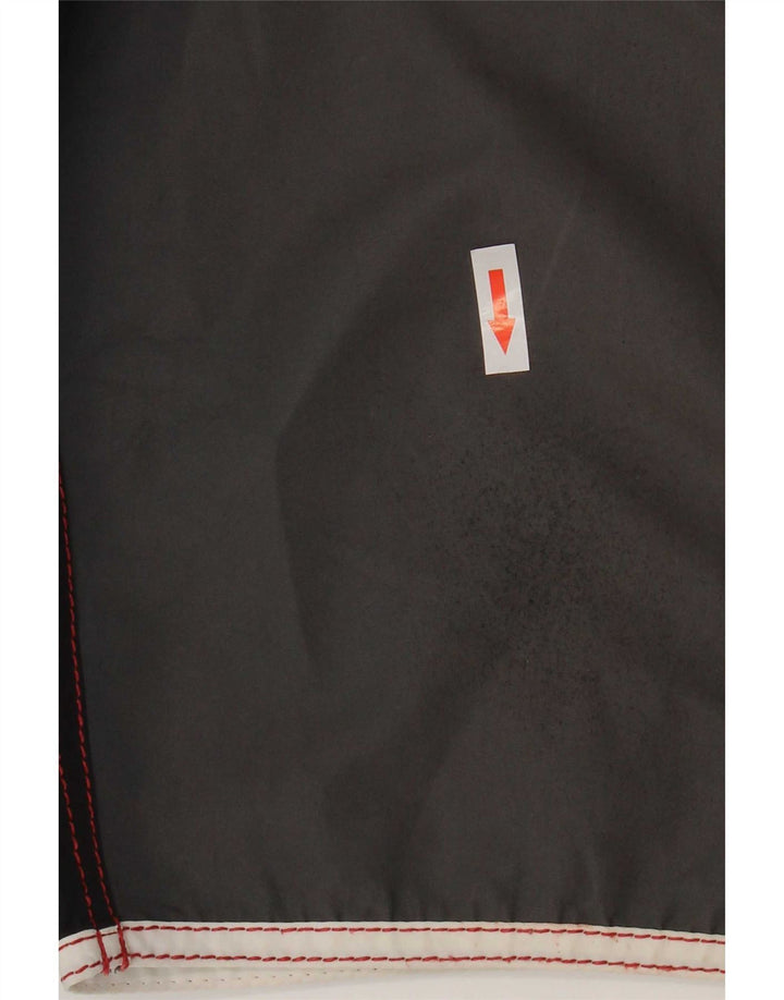 Billabong Short de bain graphique pour hommes Large Noir Colorblock Polyester