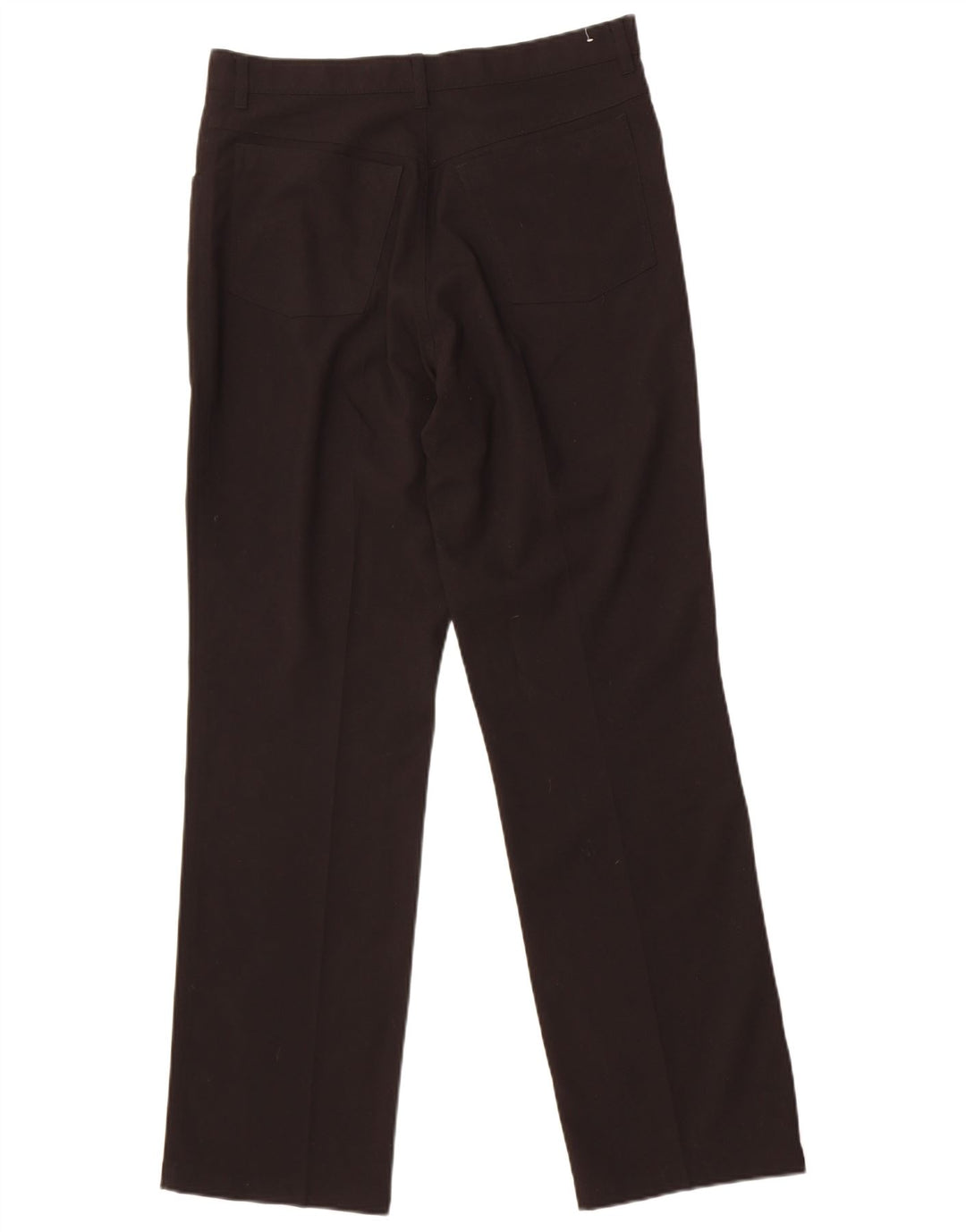 St. Bernard Pantalon de Costume Droit Homme W32 L31 Noir Polyester