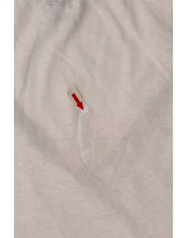 J. CREW Débardeur Femme UK 12 Coton Blanc Moyen