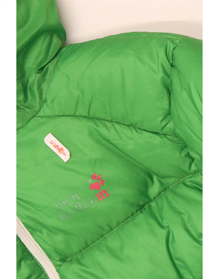 Jack Wolfskin Veste matelassée pour femme UK 18/20 XL Vert Polyester