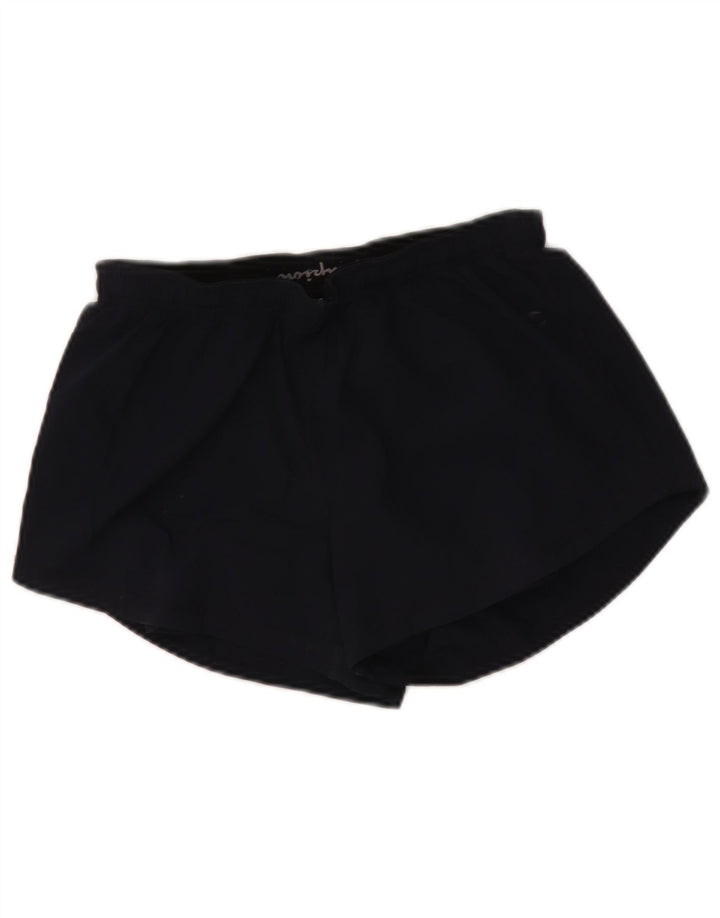Champion Short de sport pour femme UK 8 Small Bleu marine Polyester
