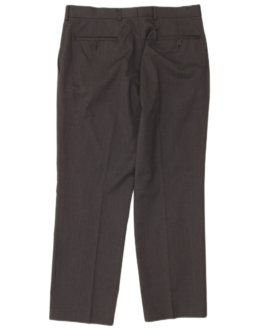 Ted Baker Costume 2 pièces extensible à 2 boutons pour homme UK 42 XL W36 L30 Laine grise